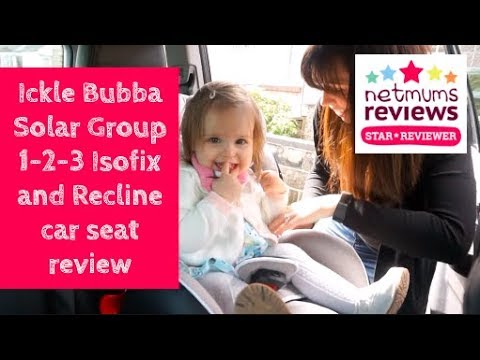 isofix reclining car seat