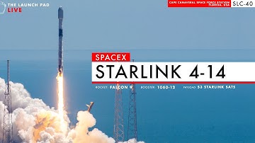REPLAY! SpaceX Starlink 4-14 Launch