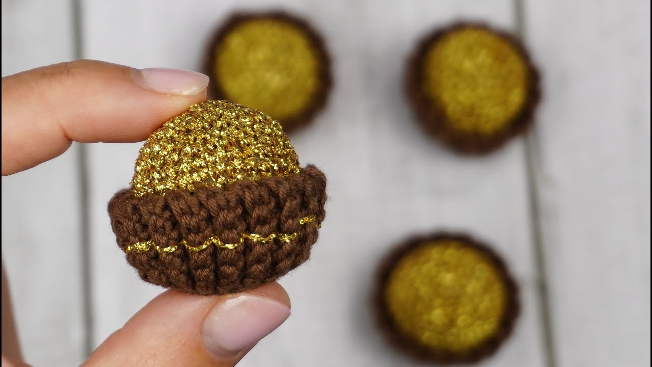 FERRERO ROCHER TEJIDO A CROCHET