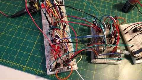 Sequencer, Final Prototype - CD4017 & CD40106