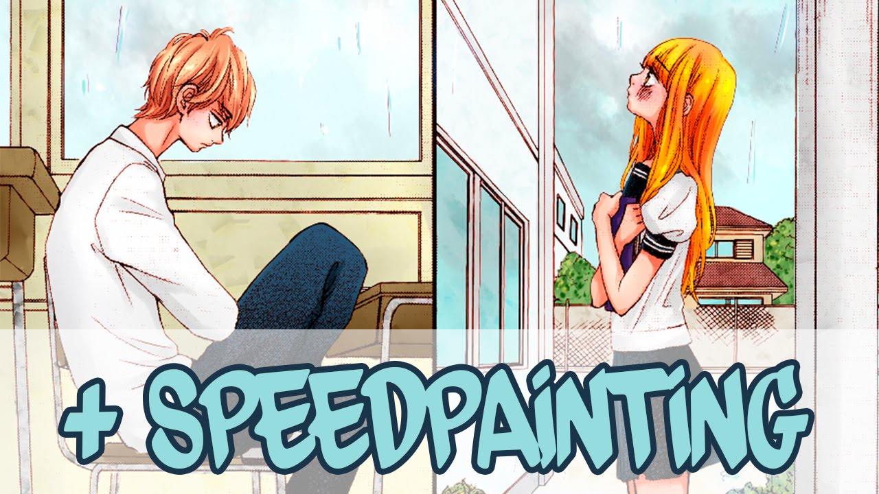 【SPEEDPAINTING MANGA】Boku To Kimi To De Niji Ni Naru - YouTube