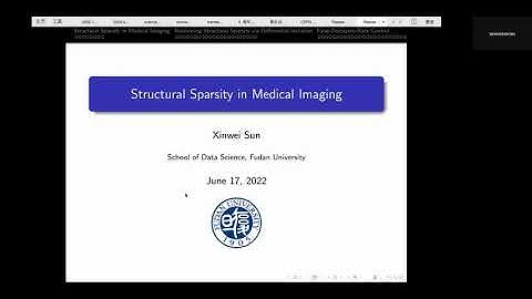 cvpr 2022 tutorial: structural sparsity in medical imaging