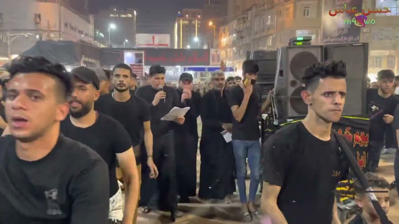 دخولية موكب وحسنية الارسول الاعظم(عزاء الحسين)ال ارض كربلاءالمقدسه يوم الاربعينية ديالى الخالص زنبور