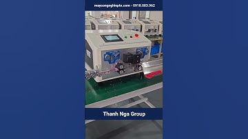 Máy cắt tuốt dây điện tự động| Máy xả cuộn đứng cỡ lớn | Giải pháp xử lý dây số lượng lớn