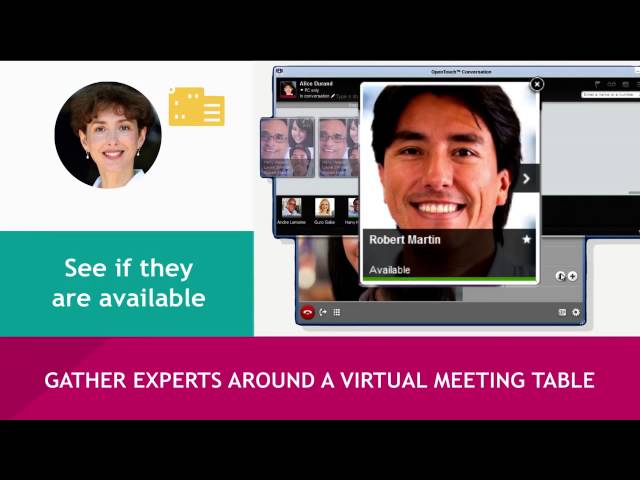 OpenTouch Conversation demo: ad-hoc multimedia conferencing