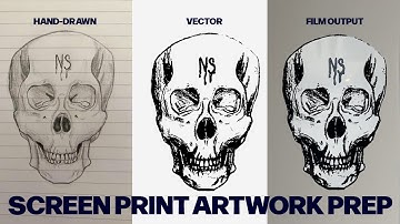 How to Prepare Hand-Drawn Artwork for Screen Printing