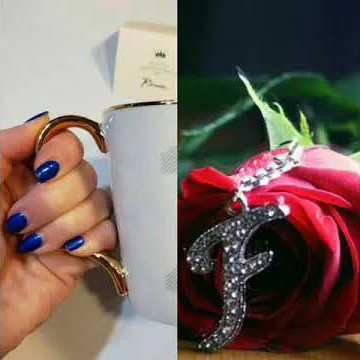 Romantic Love F Alphabet Dp