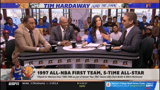 Time Hardaway tells the story when the NY knicks passed him up for Chris Childs