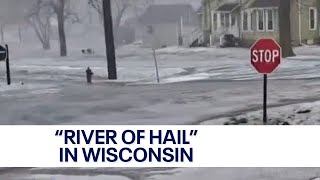 Hail, severe weather hit southeast Wisconsin Tuesday | FOX6 News Milwaukee image