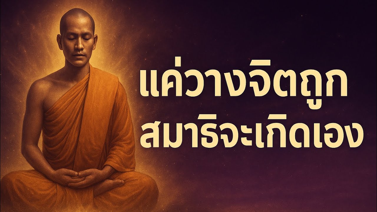 วิธีนั่งสมาธิที่ดีที่สุด คือวางจิตแบบพระอรหันต์ ผลลัพท์ที่ได้จะสูงมาก