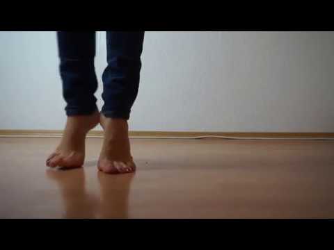 1st foot impro! Dancing to 'Bad Things'