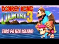 Donkey kong country 3 two paths island 103  desafio sem save states part 1