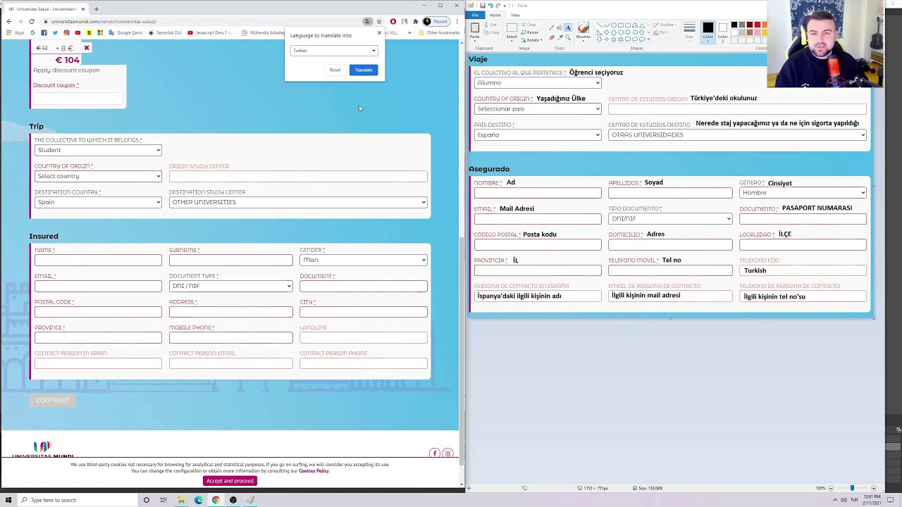 İspanya Sağlık Sigortası (İspanyolca Poliçe)