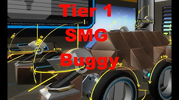 Robocraft-Tier 1 SMG Buggy