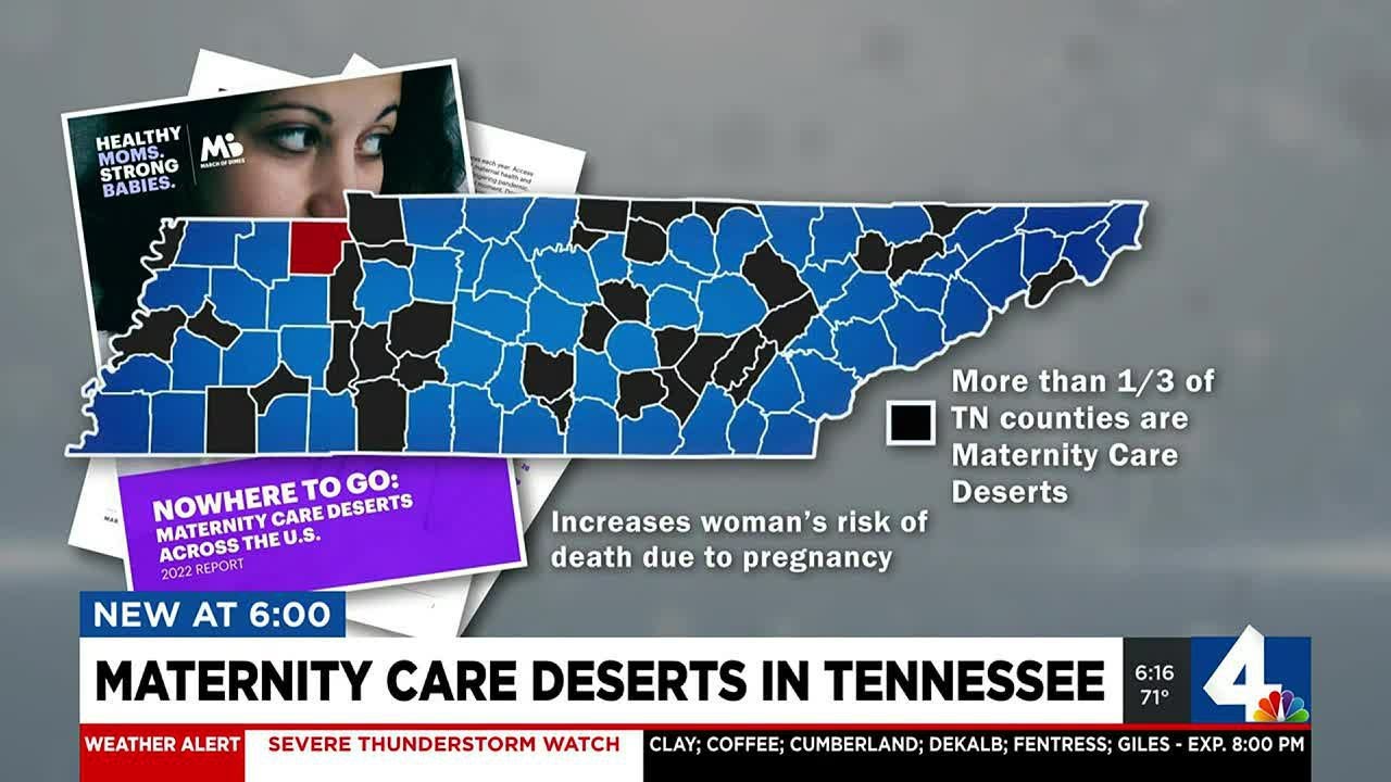 Maternity care deserts in Tennessee YouTube