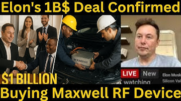Elon Musk Confirms $1 Billion Deal with African Inventor Maxwell Chikumbutso!