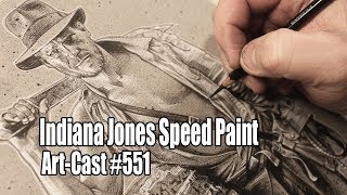 Indiana Jones Speed Paint / Drawing Tutorial