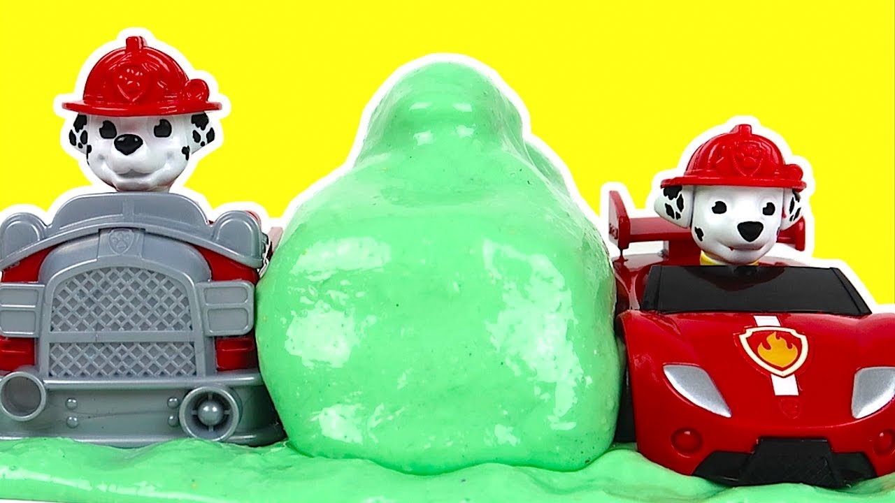 kids anka Paw Patrol Rescue Vehicles TRANSFORM Into Race Cars!