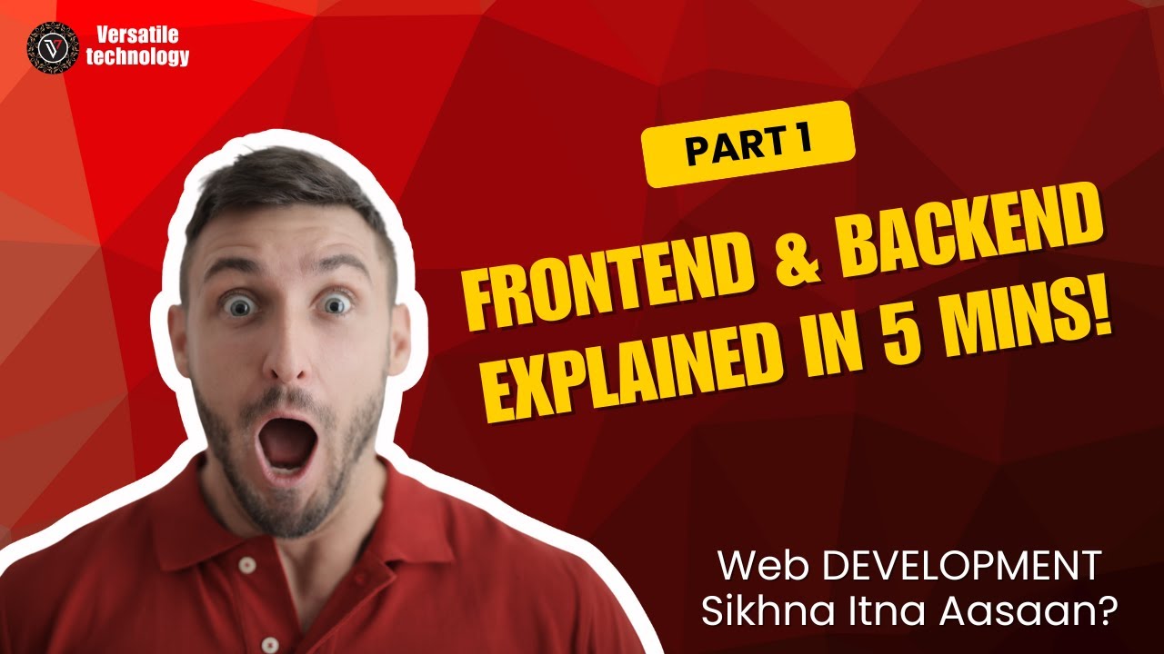 Full Stack Basics: Frontend & Backend Explained Clearly | Beginners ...