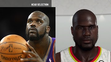 NBA 2K19 How To Create Shaquille O