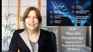 An Introduction to the X39 Phototherapy Patch: The Health Benefits & the Business Opportunity
