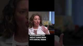 Debunking #misinformation about #sunscreen #wcnc #shorts