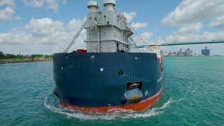 Algoma Intrepid Passing SOM and AB