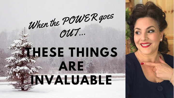 NO GENERATOR?? 10 THINGS YOU'LL WANT DURING A WINTER POWER OUTAGE