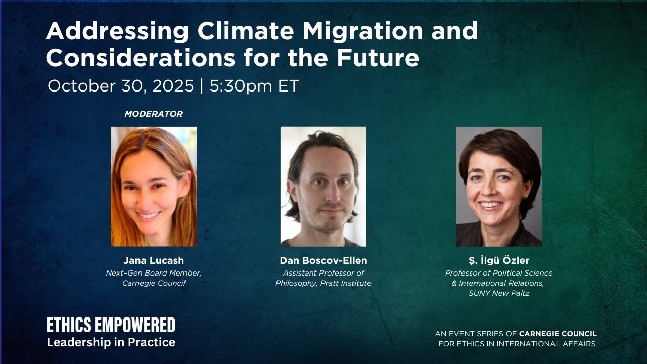 Addressing Climate Migration & Considerations for the Future