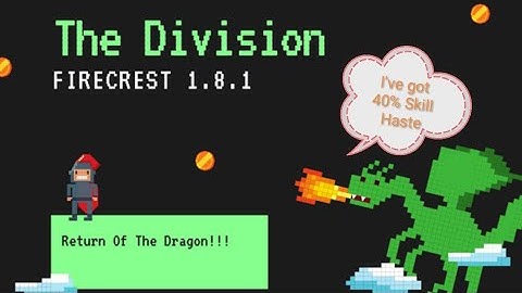 THE DIVISION - ULTIMATE FIRECREST CLASSIFIED BUILD 1.8.1 PVP