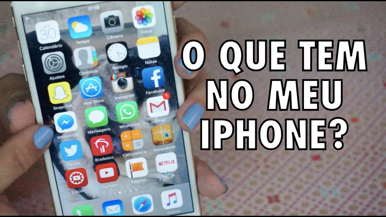 MEU CELULAR - iPHONE 6 PLUS - APLICATIVOS E CAPINHAS