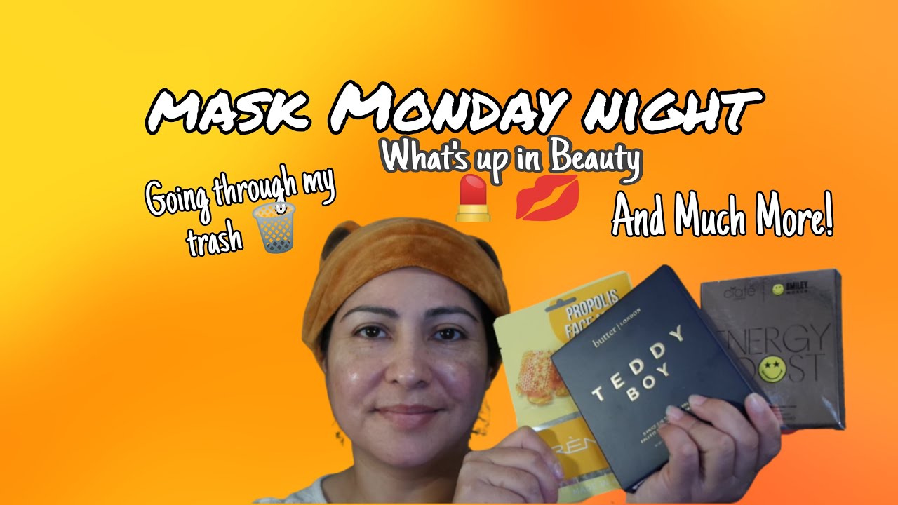 Mask Monday 09/26/22 "What's Up In Beauty" Edition with "Empties" and