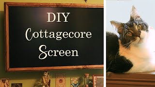 DIY Wooden Frame for My PC Screen｜Cozy Cottage Makeover screenshot 5