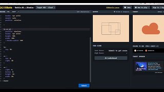 Cssbattle 22: Cloud