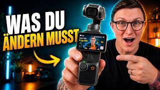 DJI Osmo Pocket 4: Die besten Einstellungen für D-Log, Normal & Zeitlupe
