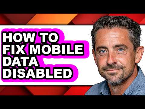 How to Fix Mobile Data Disabled (updated)