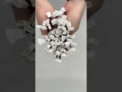 Роз'єм подовжувач JST XH2.54- 3S 4pin 20см 22awg силіконовий провід на 4 контактів, балансир для imax b6, видео 1