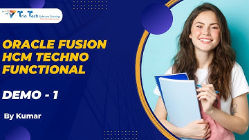Oracle Fusion HCM Online Training | Oracle Fusion HCM Tutorial | HCM Course | TrioTech