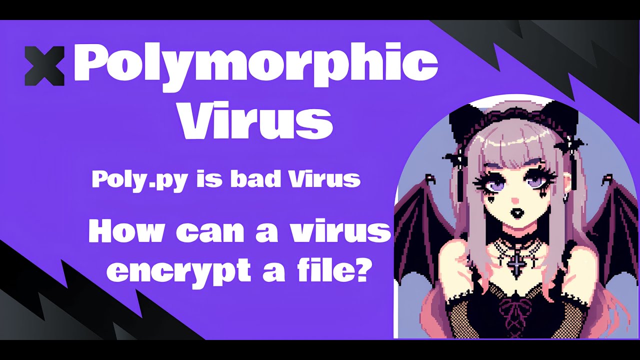 Polymorphic Virus: Encrypting Python Files with Fernet 🔒💻 - YouTube