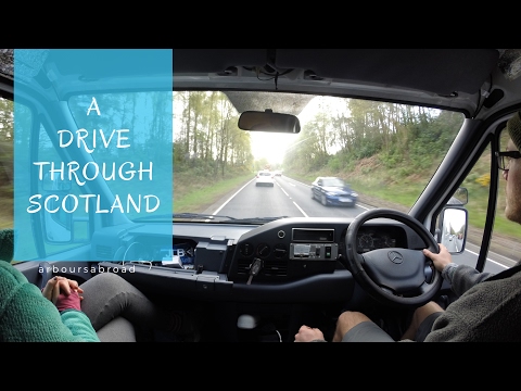 Time Lapse Drive of Scotland | Road Tripping Around Scotland | Driving Through Scottish Highlands