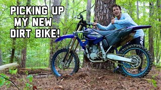 Picking Up My New Motocross Dirt Bike! (YZ 250 2 Stroke)