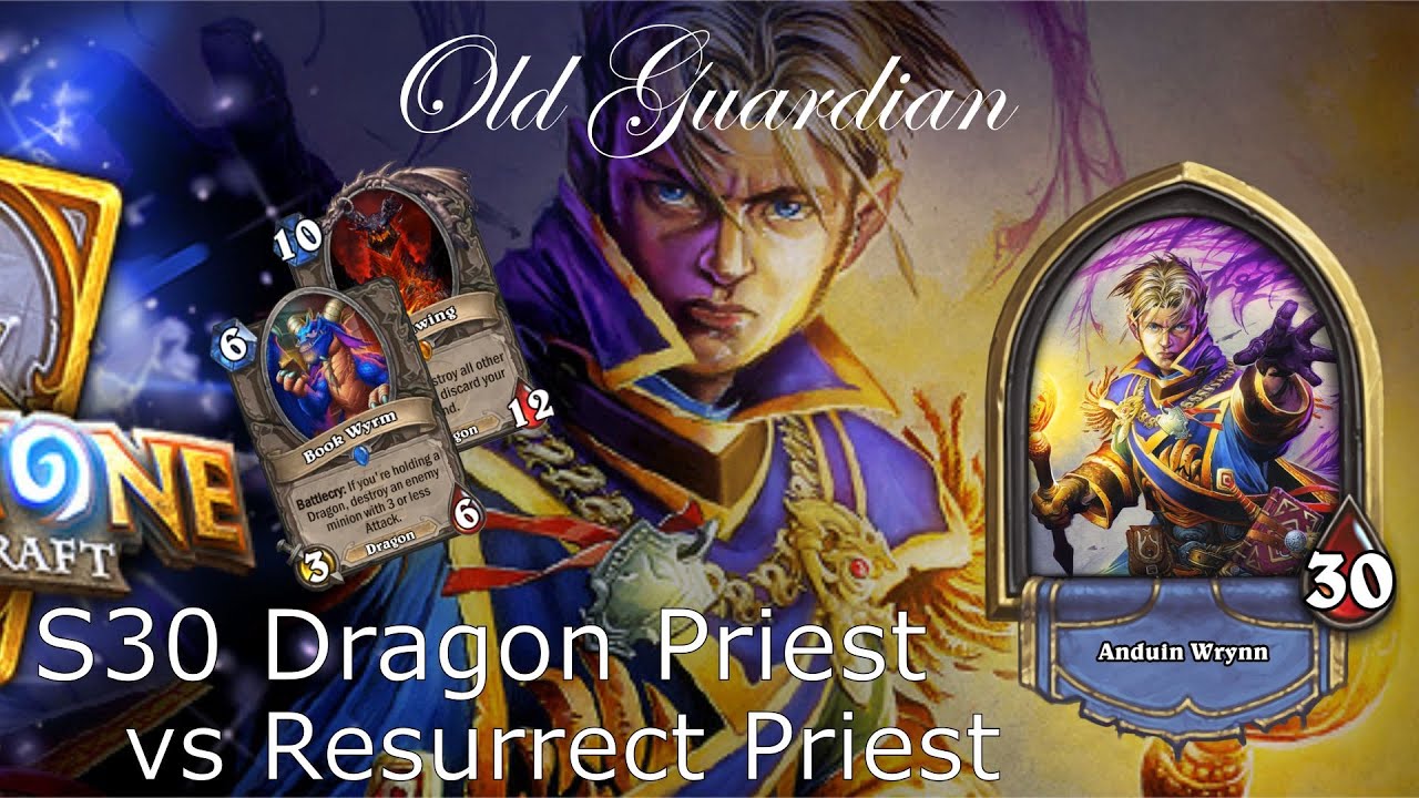 Hearthstone S30 Dragon Priest vs Resurrect Priest - Deathwing time