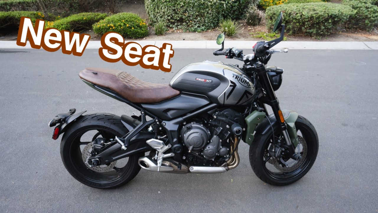Sahara Seat Cover for Trident 660 YouTube