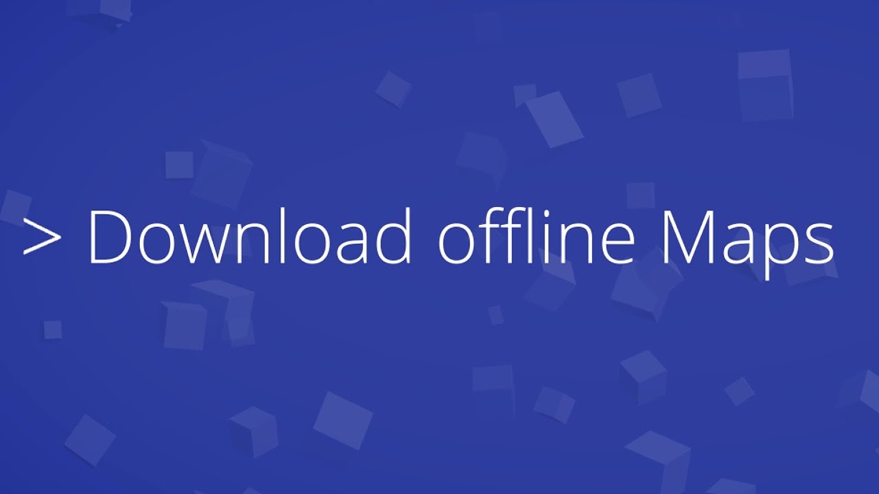 Download maps for offline use in windows 10 youtube