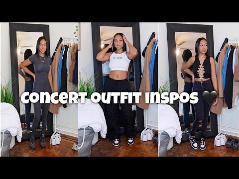 black concert dresses