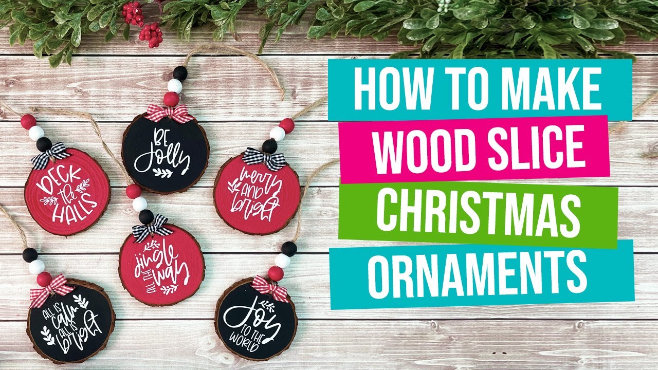 DIY Basswood Christmas Ornaments  Cricut ornaments, Diy cricut, Cricut  projects