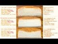 スポンジケーキの作り方! コーンスターチの配合を変えて焼いた結果。CORN STARCH in Sponge cake Experiment!