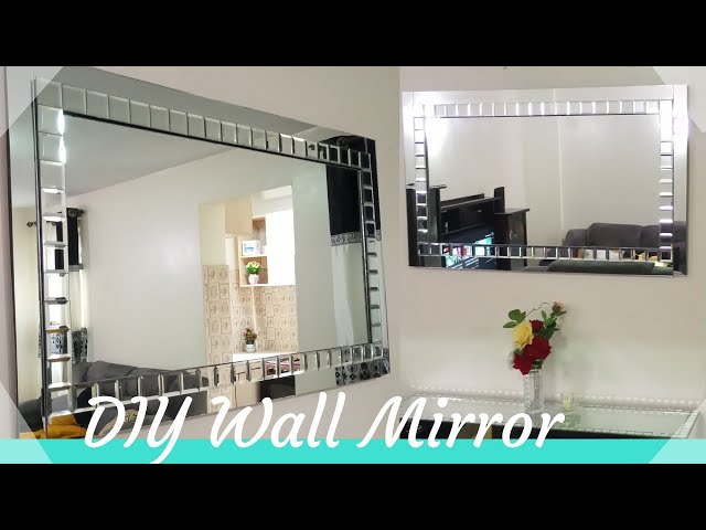 DIY Mirror Wall [Easy] 