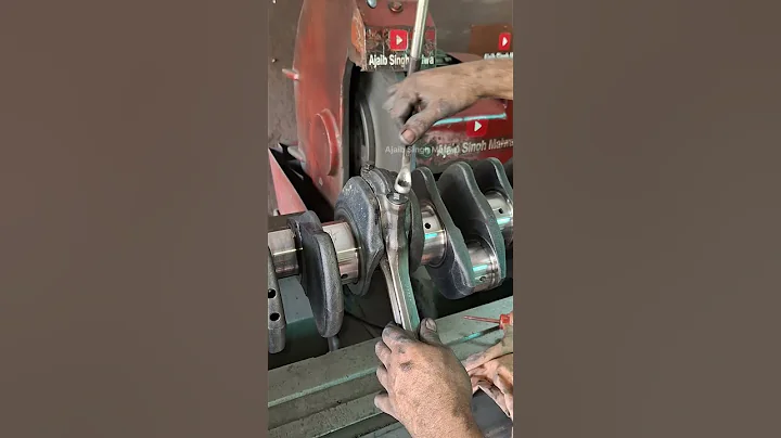 Hos yo bigend setting #kirloskar #toyota #hybrid #cummins #repair #machine #workshop #viralvideo