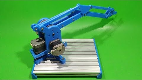 DIY Robot Arm Homemade Mechanical Robotic Arduino 3D Printer Stepper Motor #diy #homemade #3dprinter